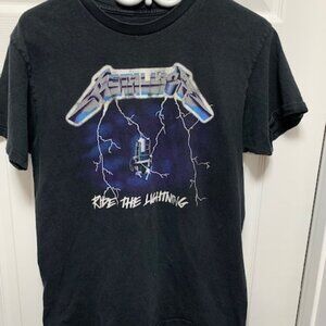 METALLICA BAND "RIDE THE LIGHTENING" MENS TEE